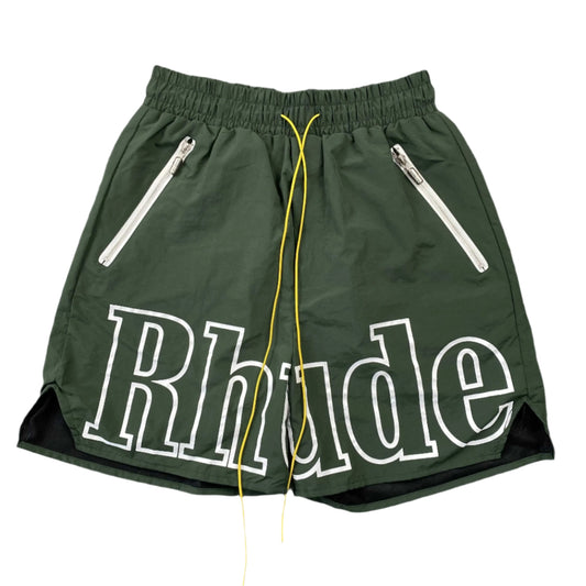 SHORT VERT RHUDE AVEC LOGO RH
