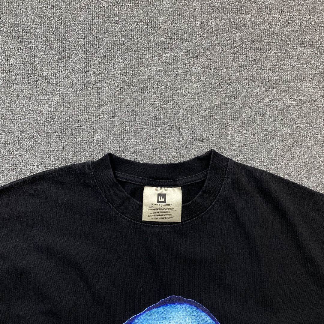 T-shirt graphique vintage Snoop Dogg noir