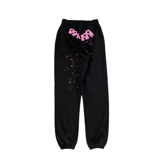 Pantalon de survêtement SP5DER ANGEL NUMBER noir