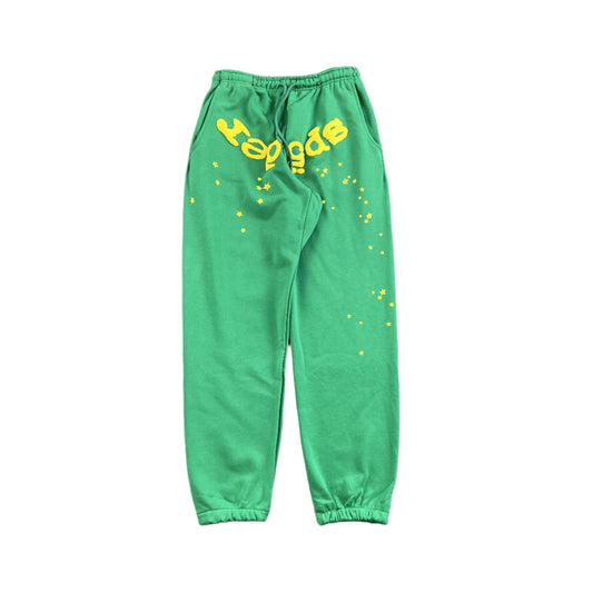 Pantalon de survêtement SP5DER STAR OG WEB V2 vert slime