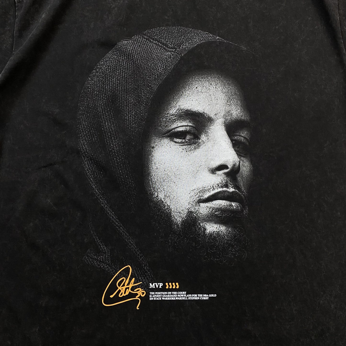 STEPHEN CURRY VINTAGE GRAPHIC TEE DARK GREY