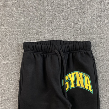 Pantalon de survêtement noir SYNA WORLD COLLEGE 