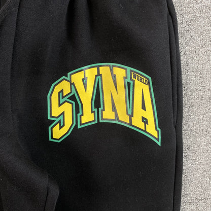 Pantalon de survêtement noir SYNA WORLD COLLEGE 