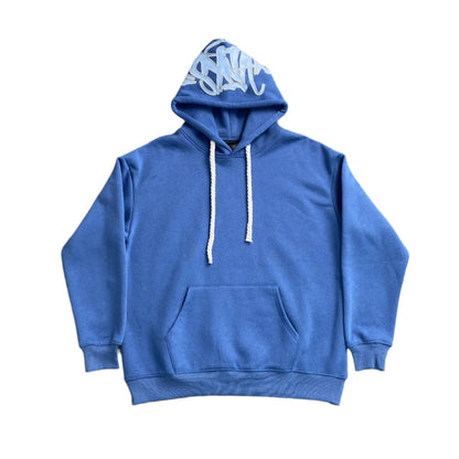 SWEAT À CAPUCHE SYNA WORLD LOGO BLEU