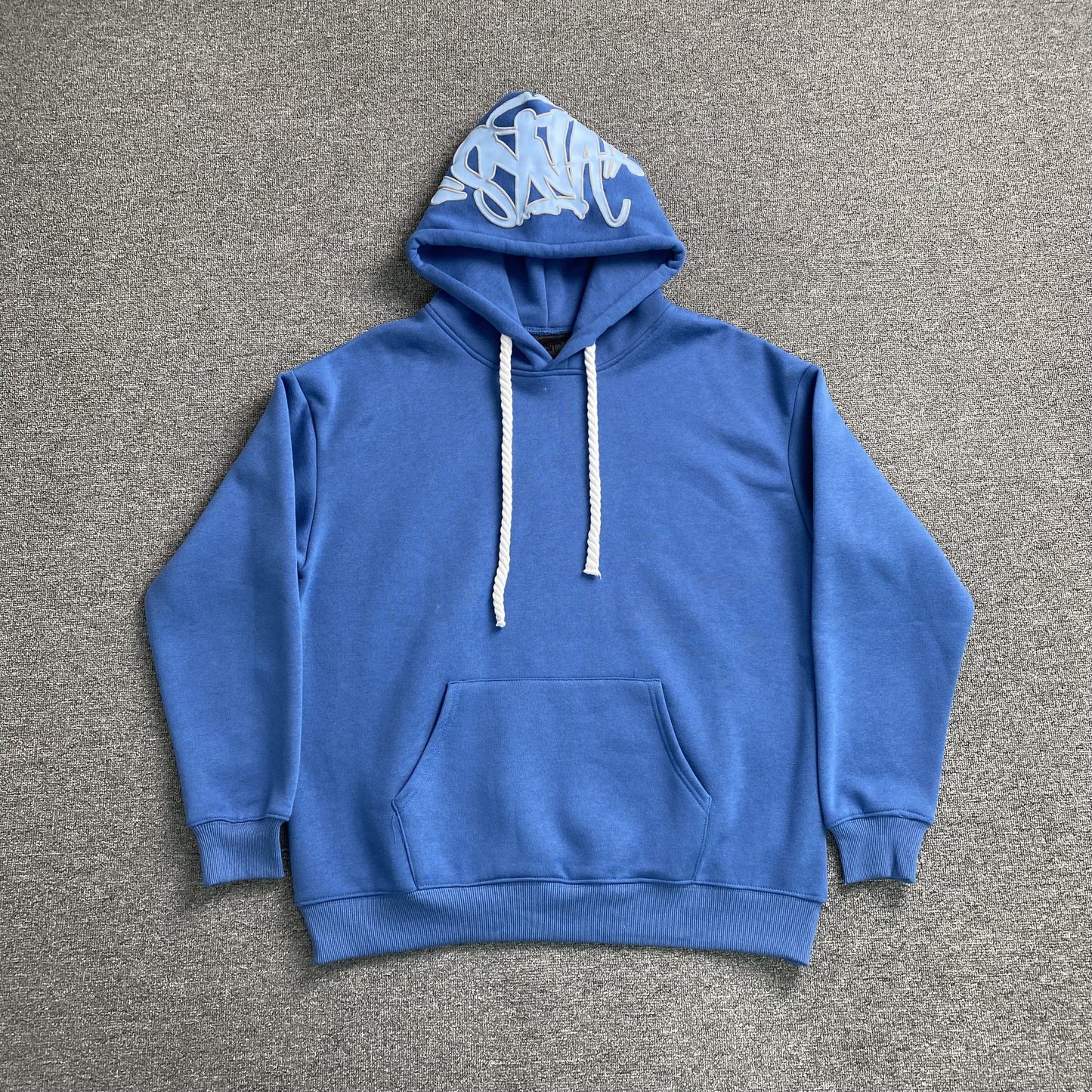 SWEAT À CAPUCHE SYNA WORLD LOGO BLEU