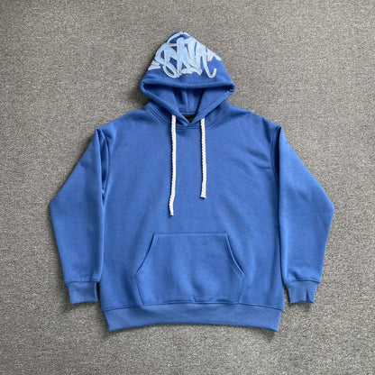 SWEAT À CAPUCHE SYNA WORLD LOGO BLEU