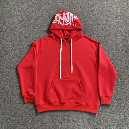 Sweat à capuche rouge SYNA WORLD HOOD LOGO