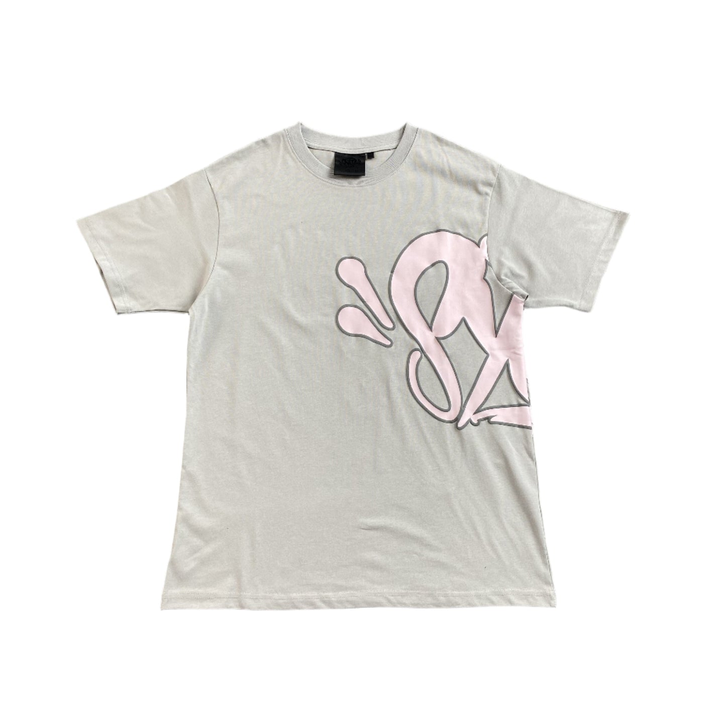 T-SHIRT SYNA WORLD GRIS ROSE
