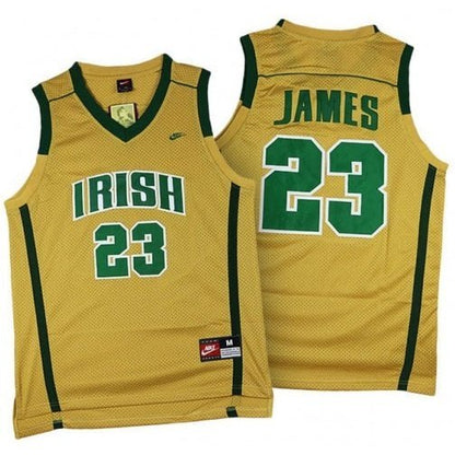 MAILLOT DE LYCÉE IRLANDAIS DE LEBRON JAMES