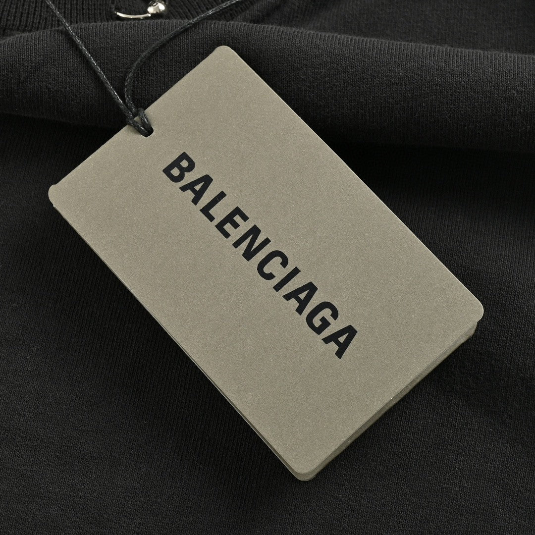 Sweat-shirt Balenciaga à col orné