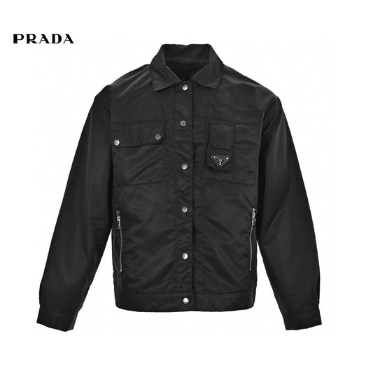 Veste en nylon Prada