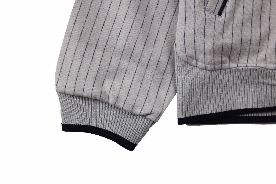 Blouson bomber rayé Dior - Gris