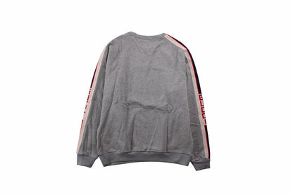 Sweat-shirt gris Gucci à rayures
