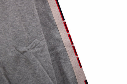 Sweat-shirt gris Gucci à rayures