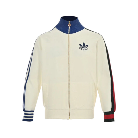 VESTE DE SURVÊTEMENT GUCCI X ADIDAS BEIGE