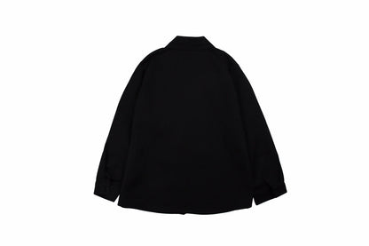 Chemise noire Prada à boutons
