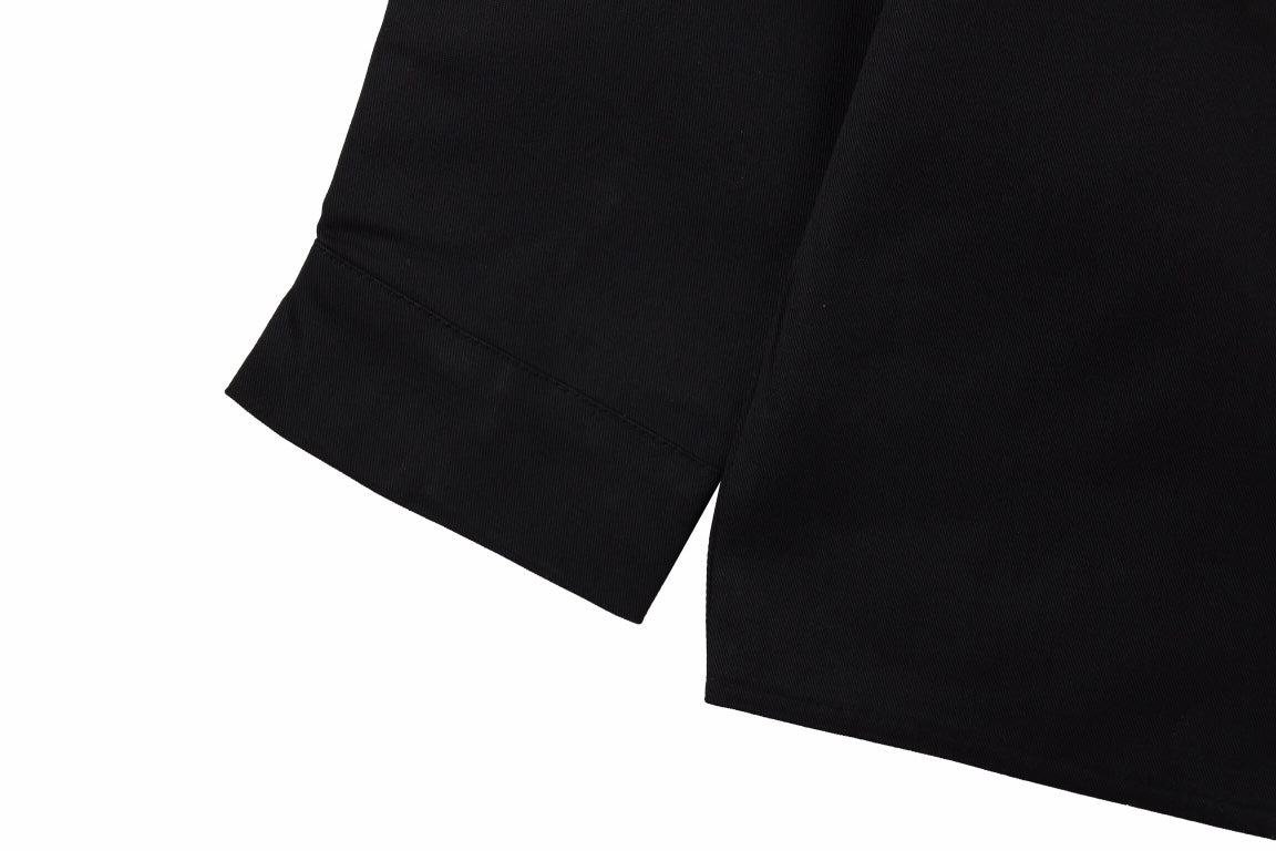 Chemise noire Prada à boutons