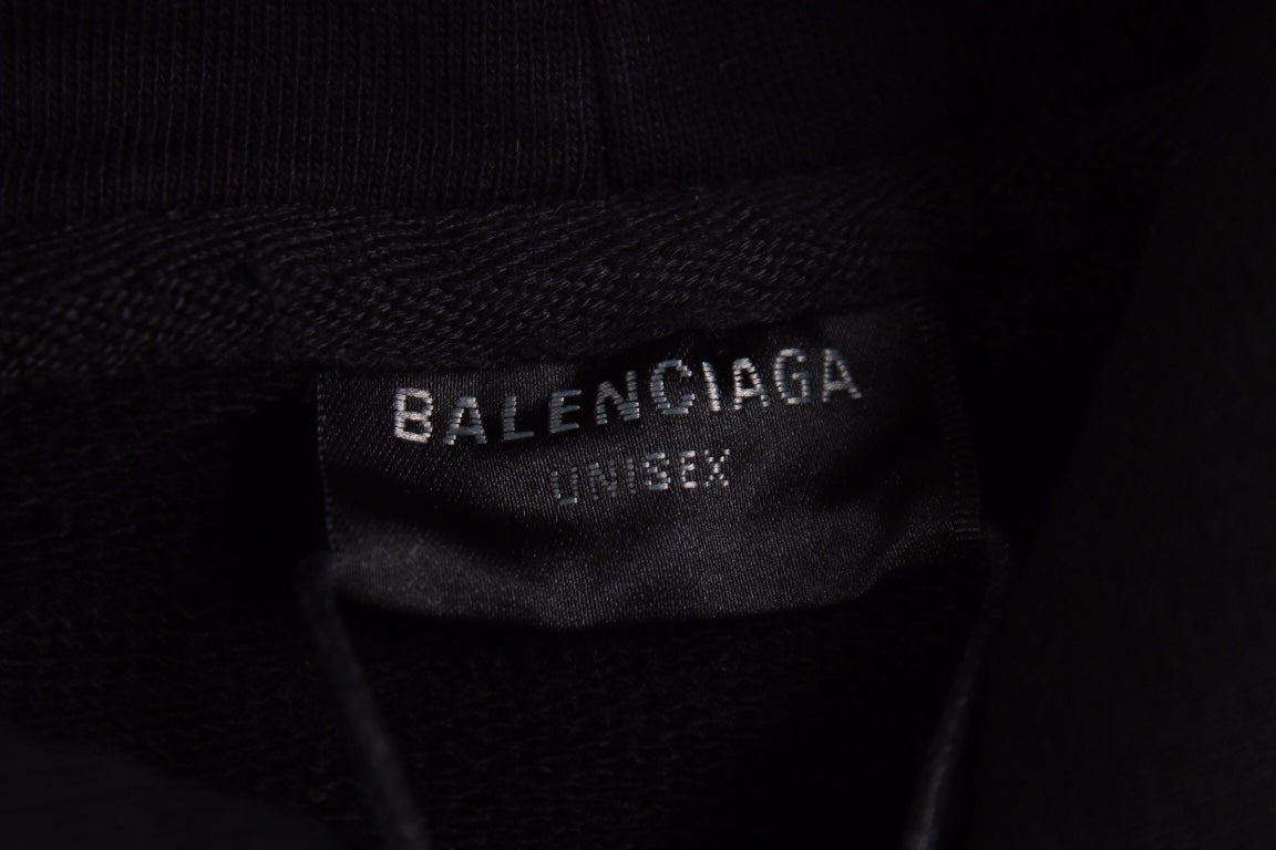 Sweat à capuche Balenciaga Black Crest