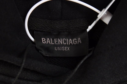 Sweat à capuche noir Balenciaga