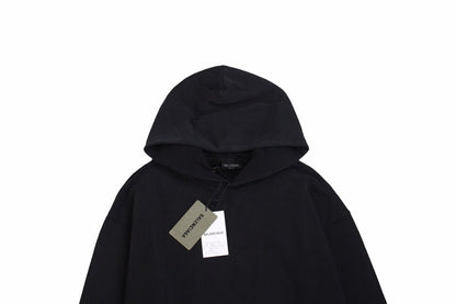 Sweat à capuche noir Balenciaga