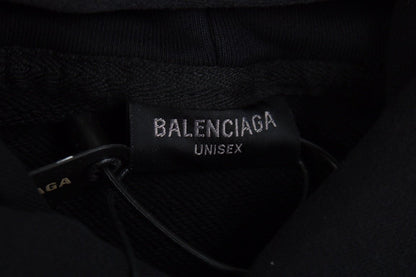 Sweat à capuche noir Balenciaga