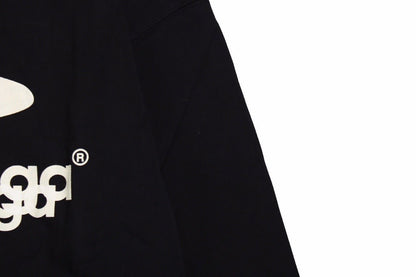 Sweat à capuche Balenciaga avec logo graphique noir