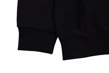 Sweat à capuche Balenciaga Paris Team noir