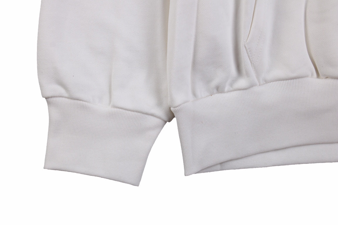 Sweat à capuche Balenciaga blanc à logo