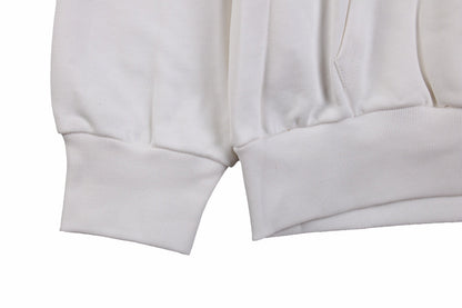 Sweat à capuche Balenciaga blanc à logo