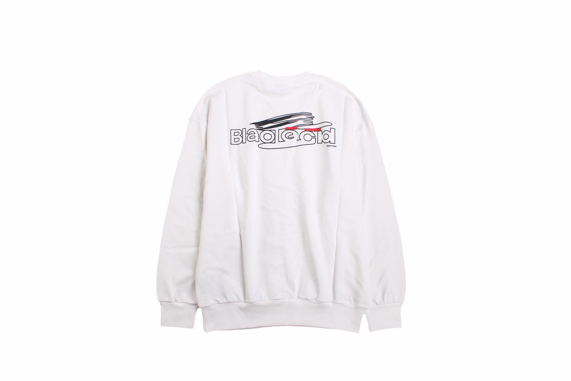 Sweat-shirt blanc Balenciaga