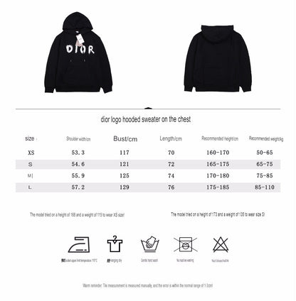 Sweat à capuche Dior Brushstroke