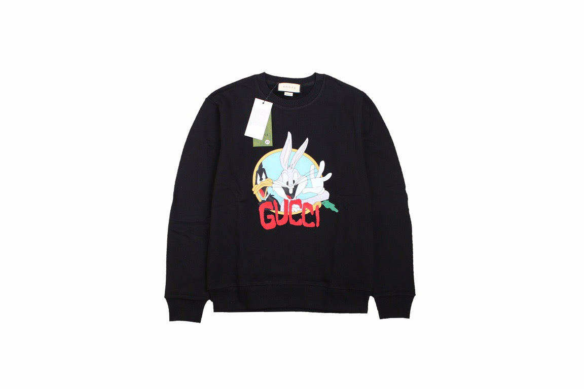 Sweat-shirt Gucci Bugs Bunny - Noir