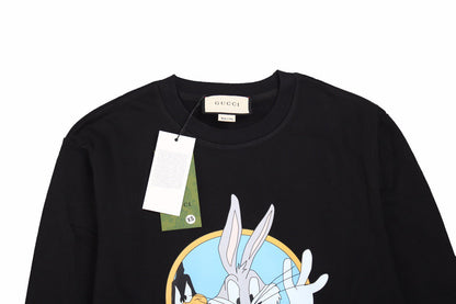 Sweat-shirt Gucci Bugs Bunny - Noir