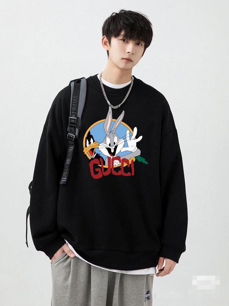Sweat-shirt Gucci Bugs Bunny - Noir