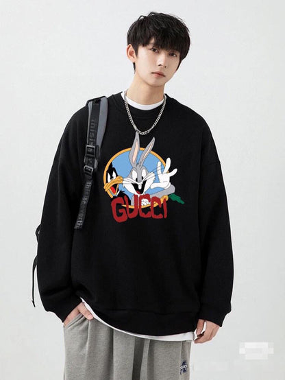 Sweat-shirt Gucci Bugs Bunny - Noir