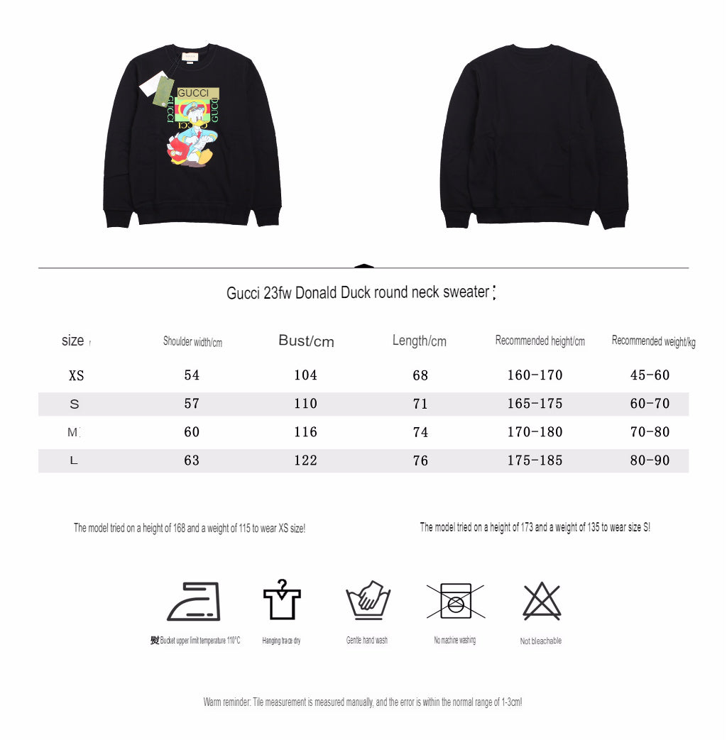 Sweat-shirt Gucci Bugs Bunny - Noir
