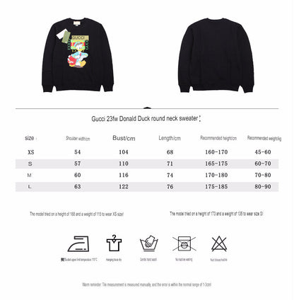 Sweat-shirt Gucci Bugs Bunny - Noir