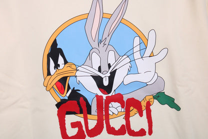 Sweat-shirt Gucci Bugs Bunny - Blanc