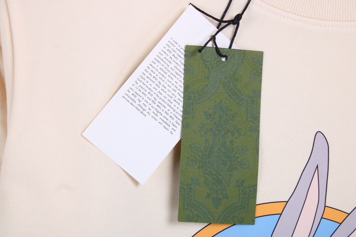 Sweat-shirt Gucci Bugs Bunny - Blanc