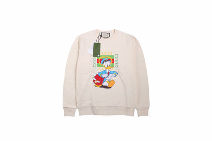 Sweat-shirt Gucci Donald Duck - Crème