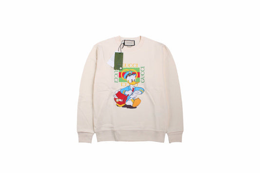 Sweat-shirt Gucci Donald Duck - Crème