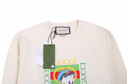 Sweat-shirt Gucci Donald Duck - Crème