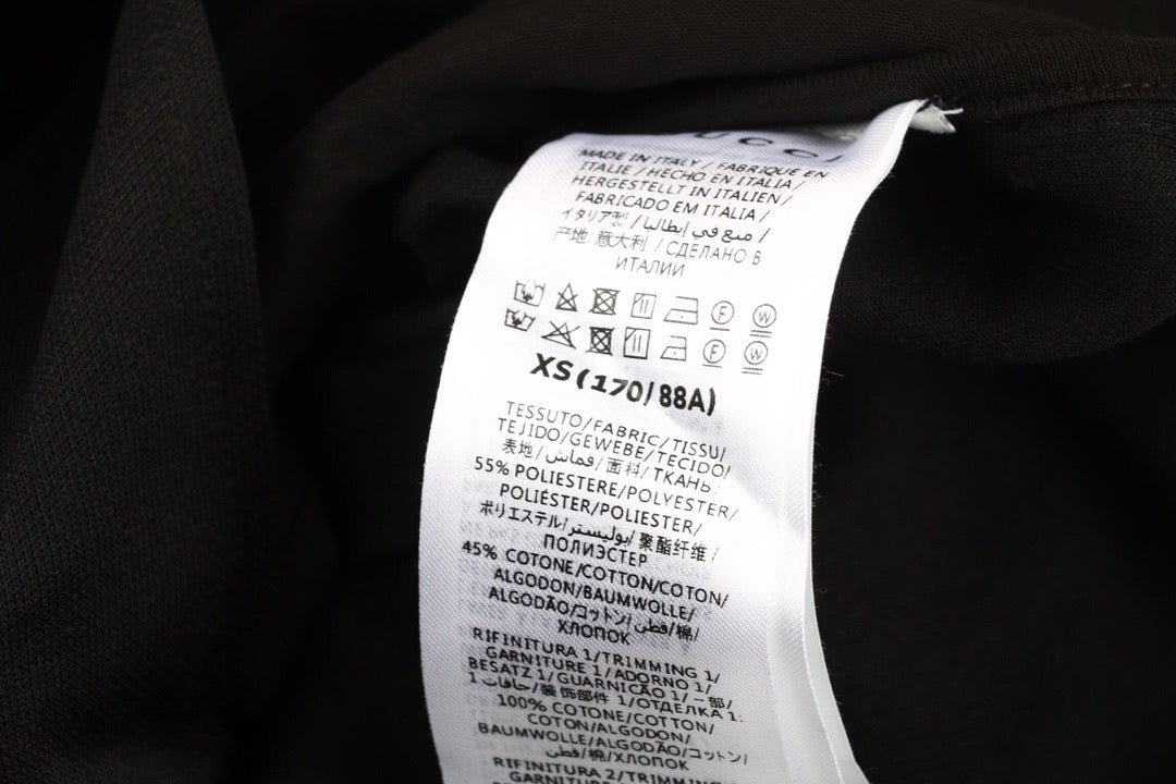 Veste de survêtement Gucci à rayures et logo GG - Noire