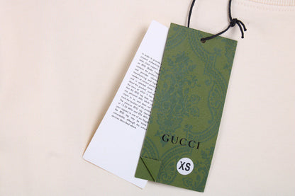 Sweat-shirt Gucci à logo G entrelacé - Crème