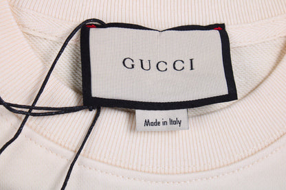 Sweat-shirt Gucci Stitch Donut - Crème