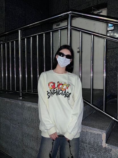 Sweat-shirt Gucci x Balenciaga