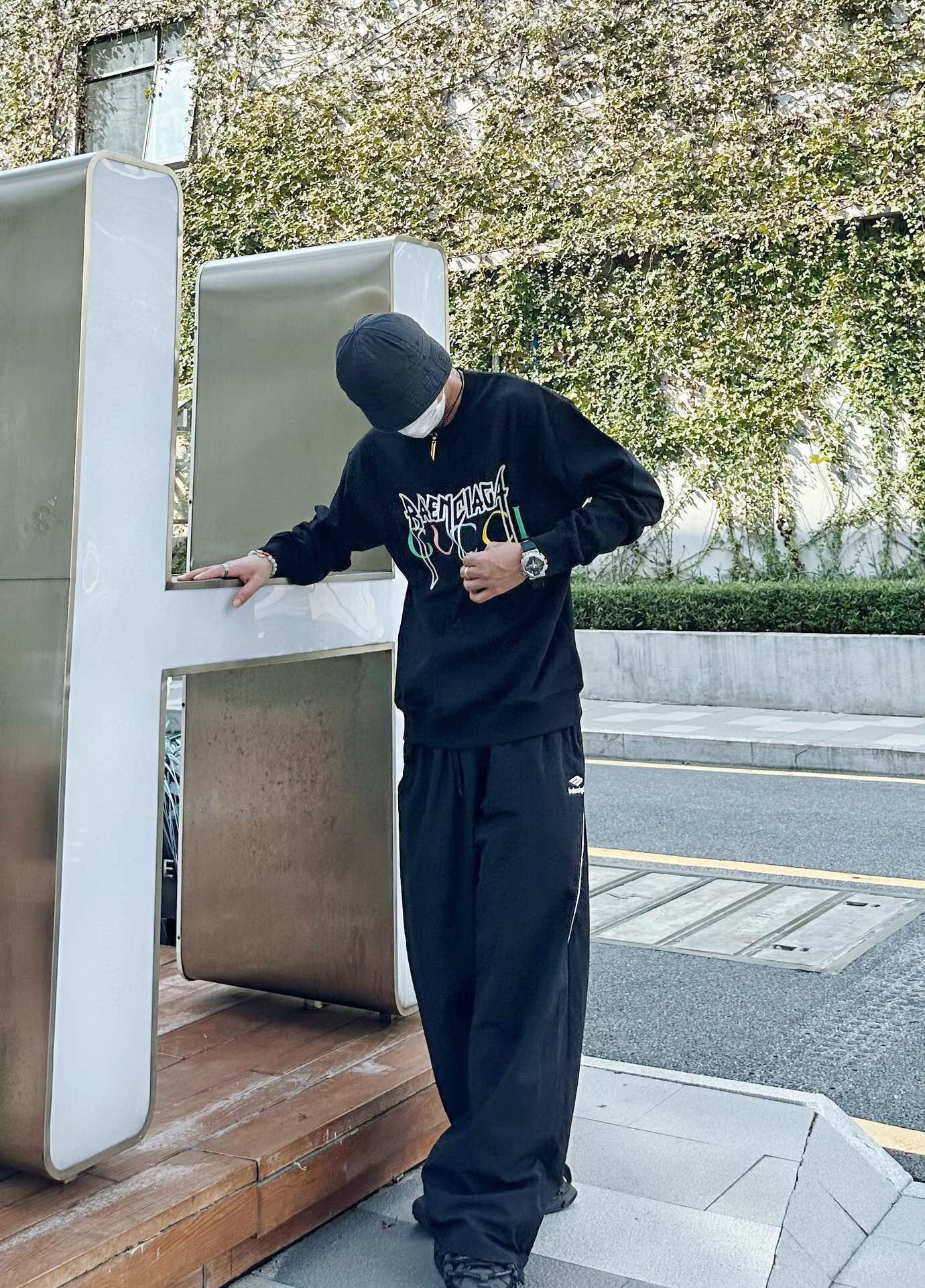 Sweat-shirt Gucci x Balenciaga