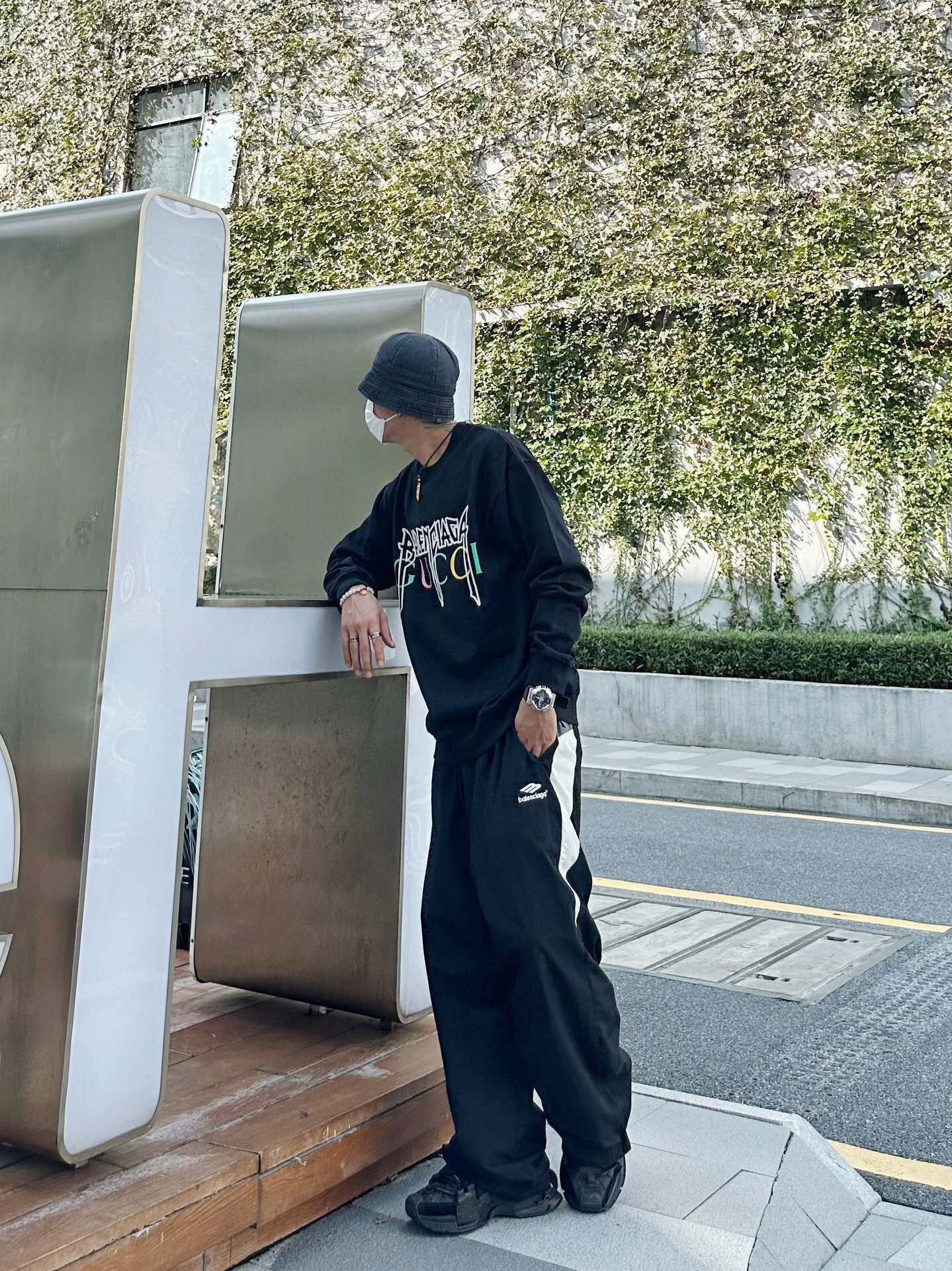 Sweat-shirt Gucci x Balenciaga