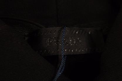 Sweat à capuche noir Prada Milano