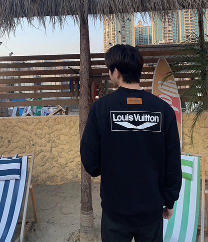 Sweat-shirt Prada à logo répété